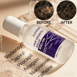 Sérum stimulant la repousse des cheveux du Moyen-Orient, bloque le DHT, augmente la densité, cible la calvitie masculine pour cuir chevelu sec et usage Halal - Product Image 6