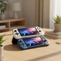 Console de jeu portable rétro open source Powkiddy X55 RK3566, écran couleur HD IPS de 5,5 pouces, sortie TV WiFi, 10000 jeux intégrés