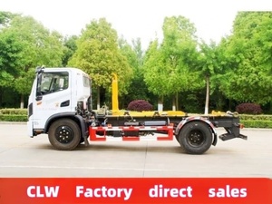 Camión volquete de reciclaje de basura Dongfeng nuevo 4*2 elevador de brazo hidráulico Roll-Off 5 toneladas camión de basura de elevación de <span class=keywords><strong>gancho</strong></span> - Product Image 5