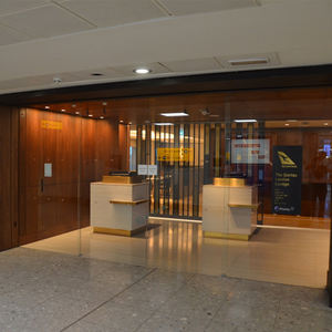 Bureau d'information de point de contrôle de sécurité de surface solide en acrylique petit comptoir d'enregistrement comptoir de réception <span class=keywords><strong>VIP</strong></span> de luxe d'aéroport - Product Image 4