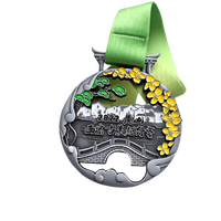 Médaille sportive en alliage de zinc de designer pour cadeaux de bienvenue, activités promotionnelles, taille et couleur personnalisées, vente en gros OEM
