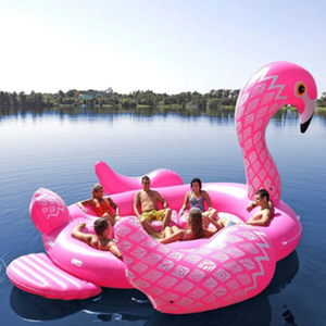 Grande de verano flamenco hinchable piscina flotador juguetes <span class=keywords><strong>para</strong></span> adultos y niños/Playa Grande flota - Product Image 2