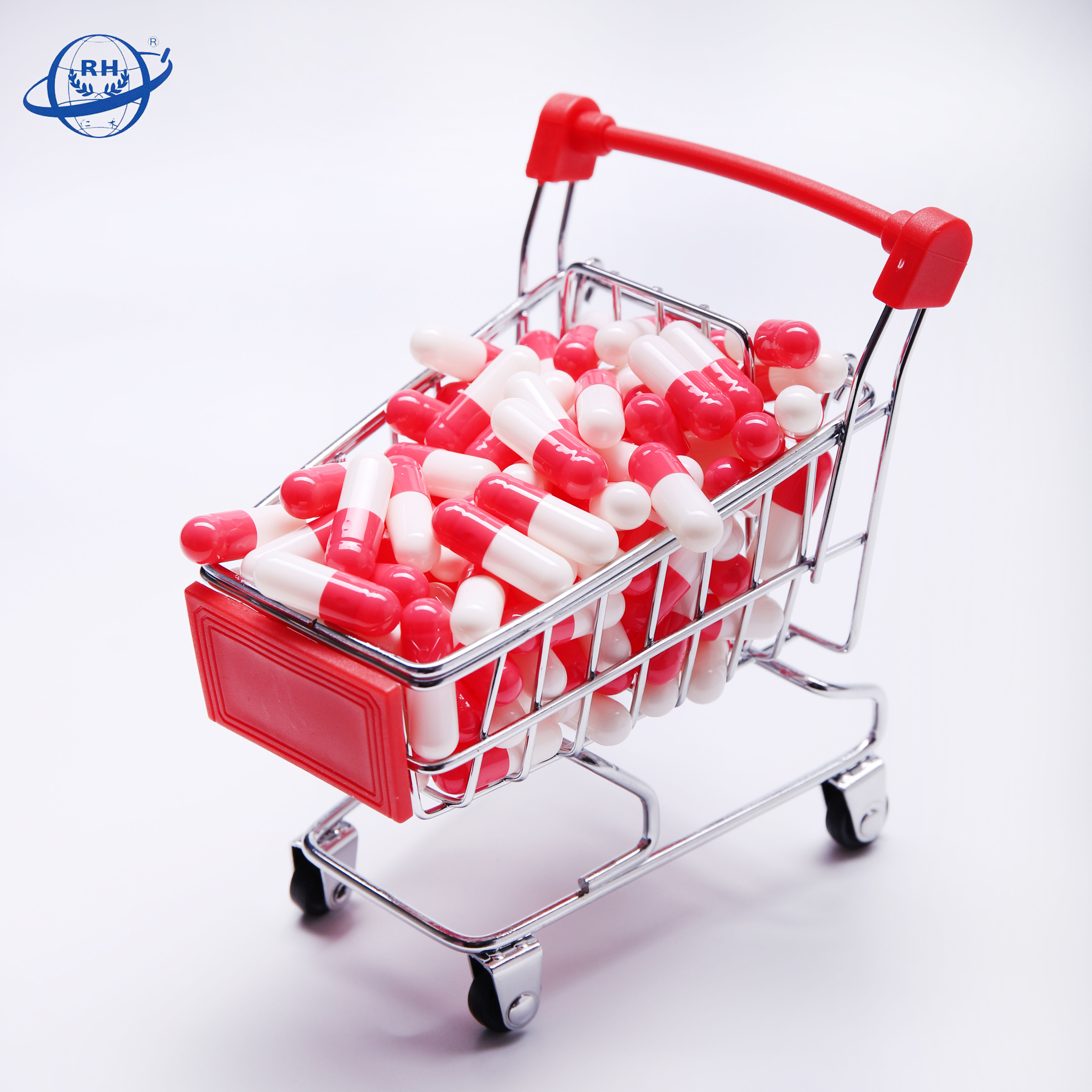 Купите сертифицированные Халяльные желатиновые розовые пустые капсулы под заказ цвет или логотип капсулы Размер 00 0 1