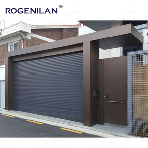 Rogenilan mỹ hiện đại tùy chỉnh thiết kế nhôm thông minh kiểm soát an ninh nhanh chóng cán màn trập nhà dân cư cửa nhà để xe - Product Image 3