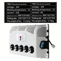 Système de climatisation de stationnement M-PULL 12V R-134a avec thermostat, nouvelle conception 2024, capacité de refroidissement de 1800W pour voitures