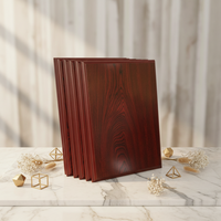 Plaque de récompense en MDF personnalisable, écologique et élégante, pour diplôme, cadeau d'affaires, souvenir, à suspendre au mur, avec boîte polie
