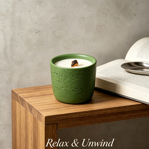 Support de bougie en béton pour décoration d'intérieur, personnalisable, pour bougies parfumées – Vente directe usine - Product Image 2