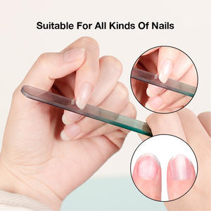 Lima de Uñas de Vidrio Personalizada al por Mayor, Lima de Manicura de Doble Cara Colorida - Product Image 6