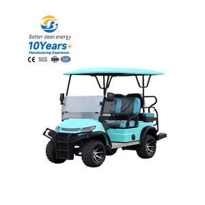 Carrito de Golf Eléctrico de 4 Plazas de Alta Potencia, Nuevo Diseño Directo de Fábrica, para Uso en Resorts y Comunidades, para Carreteras No Públicas - Product Image 1