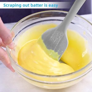 Ustensiles de pâtisserie, spatule de cuisine en silicone miniature résistante à la chaleur, petite taille, pour la pâtisserie - Product Image 2