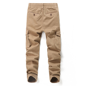 Pantalones <span class=keywords><strong>Cargo</strong></span> BAWANGCHENG 2026 de Alta Calidad para Hombre, de Algodón, con Bolsillos en la Pantorrilla, Ecológicos, Casuales, Estilo Urbano - Product Image 6