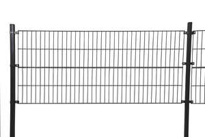 Doppelstabmattenzaun Inkl. Eckpfosten Gartenzaun Industriezaun Zaun Gitterzaun - Product Image 2