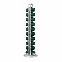 Boîte de rangement en plastique Fackelmann Nespressotype 20 pour dosettes avec couvercle, 12 cuillères à café, dosettes et capsules