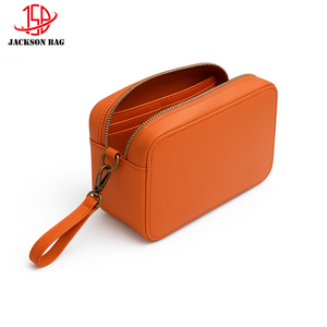 תיק מצמד וינטג 'עור סוס תיק לגברים נגד גניבה רב תא מקודד מנעול תיק תיק עם קישוט לוגו - Product Image 6