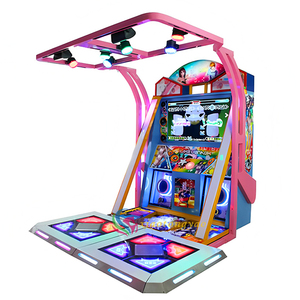 เครื่องเล่นเกมเต้นรำแบบหยอดเหรียญ 2 ผู้เล่น สำหรับสวนสนุก - Product Image 5