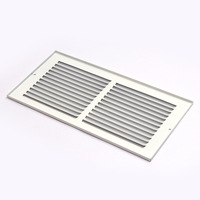 Grille d'aération murale en fer de haute qualité 14*6 pour la climatisation et la ventilation