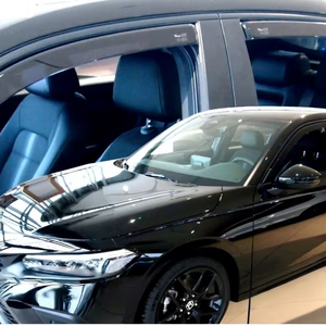 Deflectores de Viento de 4 Piezas para HONDA CIVIC <span class=keywords><strong>MK11</strong></span> 2021 en Adelante, LIFTBACK de 5 Puertas, Tipo In-Channel - Product Image 1