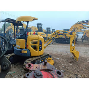 Mini-excavatrice d'occasion KOMATSU PC20, petite excavatrice de bonne qualité, excavatrice mini PC 20 - Product Image 1