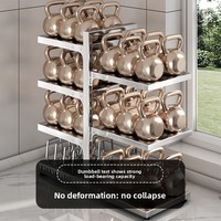 Étagère de rangement mobile multi-niveaux réglable en acier inoxydable 304 pour cuisine, type autoportant, pour casseroles, plan de travail ou sous évier
