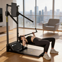 Sistema de Entrenamiento Físico Portátil Aptus Gym Monster, Entrenamiento Electrónico con Peso Variable, Plegable y Montable en Pared
