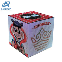 LEDIUP alta definición LED multi cara cubo LED publicidad caja de luz pantalla tienda señalización pantalla