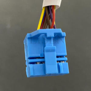 Motosiklet mavi otomotiv mühürlü 2 Pin dişi konnektör tel tezgah koşum A0265456226 MERCEDES BENZ için - Product Image 3
