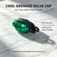 Accessoires de voiture : Nouveaux capuchons de valve de pneu personnalisés pour jantes en alliage – Style universel et personnalisé