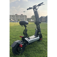 Scooter électrique pour femmes, filles et hommes, mode 13 pouces, double moteur, câble entièrement étanche, batterie au lithium 60V 35AH, 80-100 km/h, OEM ODM