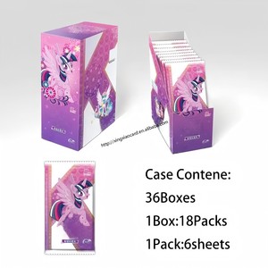 Animación Japonesa My Little Pony, Twilight Sparkle, Serie UR 6, Tarjetas Coleccionables de <span class=keywords><strong>Anime</strong></span> Raras CR PTCG, Cajas Misteriosas - Product Image 6