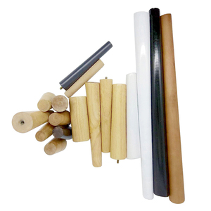 Regolabile di Alta Conico Rotondo Solido Sedia Da Scrivania Caffè Tavolo Da Pranzo Piedi <span class=keywords><strong>Gambe</strong></span> In <span class=keywords><strong>Legno</strong></span> per Ristorante Casa - Product Image 4