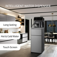 Fontaine à eau intelligente verticale grande capacité pour la maison, machine à thé, avec remplissage par le bas