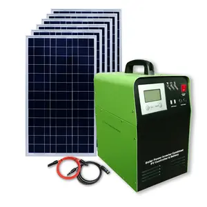 300W 500W 1000W 1500w 完成家庭离网太阳能发电系统/家庭太阳能电池板套件