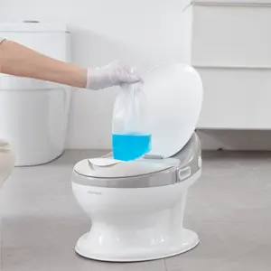 Pot bayi, dudukan latihan toilet anak portabel plastik latihan Toilet duduk