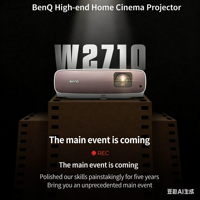 Projecteur Home Cinéma BenQ W2710 4K HDR 3D 2200 Lumens Large Gamme de Couleurs Android Haut-parleurs Intégrés