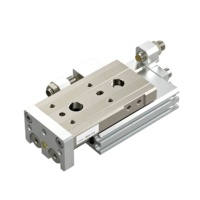   Cylindre de table coulissante pneumatique de précision série MXQ, à double action, avec guide linéaire pour machines industrielles
