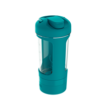 Gobelet à protéines personnalisé avec logo, shaker en plastique pour la remise en forme, bouteille de 500 ml, bouteilles d'eau pour le sport et la salle de sport