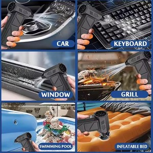 130000RPM Cordless Electric <strong>Air</strong> Duster Powerful Handheld <strong>Fan</strong> with LED Light for Car Keyboard Snow Cleaning <strong>Air</strong> <strong>Blower</strong> - Product Image 4