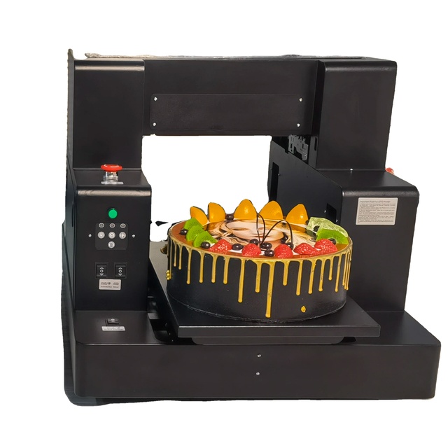 A4 3d Food Printer Direct to Food Printer A3 Food Grade Printer for Cake