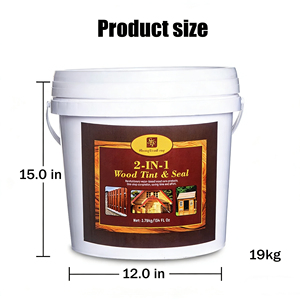 Colorant pour <span class=keywords><strong>bois</strong></span> de grande capacité 19 kg/5 gallons, teinture pour <span class=keywords><strong>bois</strong></span> professionnelle à séchage rapide, bricolage pour surfaces en <span class=keywords><strong>bois</strong></span> intérieures et extérieures - Product Image 6