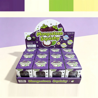 Nouveauté 2026 Jouet Squishy Mangoustan Croustillant Simulé, Jouet Anti-Stress Mignon en Forme de Fruit, Jouet de Décompression Doux