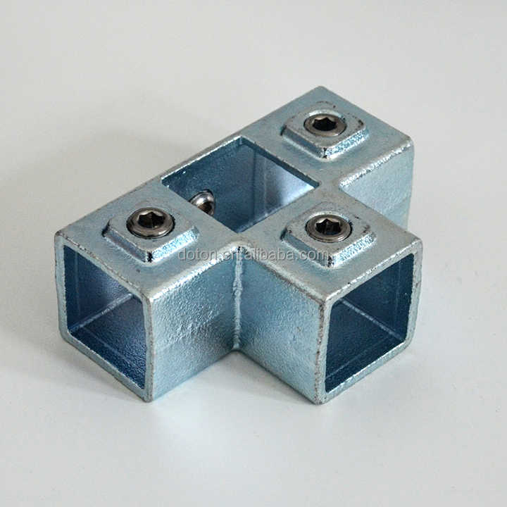 Double Layer Galvanized ASTM A197 Malleable Cast Iron square Tube ...