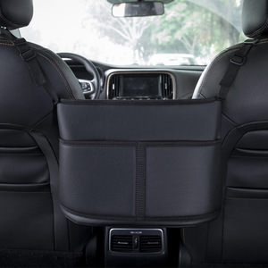 Organiseurs et supports de sacs à main en cuir pour voiture, sacs de rangement pour sièges avant et entre-sièges - Product Image 4