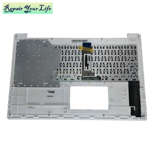 Teclado Alemán GR para Portátil <span class=keywords><strong>ASUS</strong></span> <span class=keywords><strong>X553M</strong></span> X553MA 13N0-RLA0F21 13N0-RLA0C21 con Reposamuñecas, Sin Retroiluminación, Distribución QWERTZ - Product Image 4