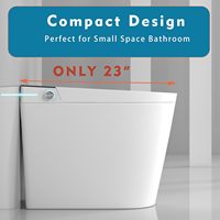 Siège chauffant, toilette intelligente, toilette à eau, bidet électrique, toilette, commode, WC, cuvette de toilette en céramique, toilette intelligente entièrement automatique