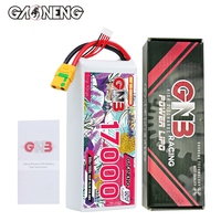 Batterie LiPo RC GNB GAONENG 4S 17000mAh 17AH 15.2V 80C XT90S HV LiHV Haute Tension pour Drones FPV Grande Échelle, Hélicoptères, Voitures et Bateaux RC