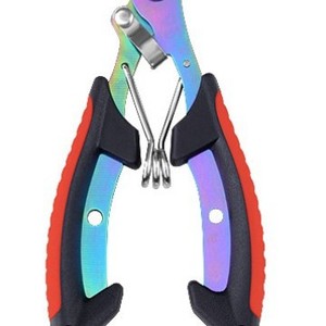 คีมตกปลาสแตนเลส 21 ซม. ด้ามจับสีน้ำเงินแบบพกพาอเนกประสงค์สำหรับใช้กลางแจ้ง - Product Image 4