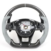 Volant en carbone pour Benz E320 E260 E400 E200 E300 E350 E43 E63 E53 E500 W205 C63 W213 W212 W204