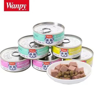 Wholesale Wany Canned Mousse Cat Canned Tuna Chicken Flavored Baby Cat Canned Cat Wet Food Snacks - Product Image 4