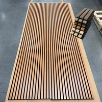 Panneaux acoustiques en bois de style design moderne, panneaux muraux décoratifs insonorisants pour les murs intérieurs d'hôtels, design de modèle 3D