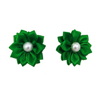 Bandeaux et laisses pour animaux de compagnie en tissu, avec motif de perles brodées - Style Japon et Corée du Sud